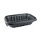 Pactiv Evergreen EarthChoice Entree2Go Takeout Container, 24 oz, 8.66 x 5.75 x 1.97, Black, PK300, 300PK YCNB9X624000 - alternate 1